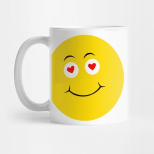 Emoji - love kiss face Mug